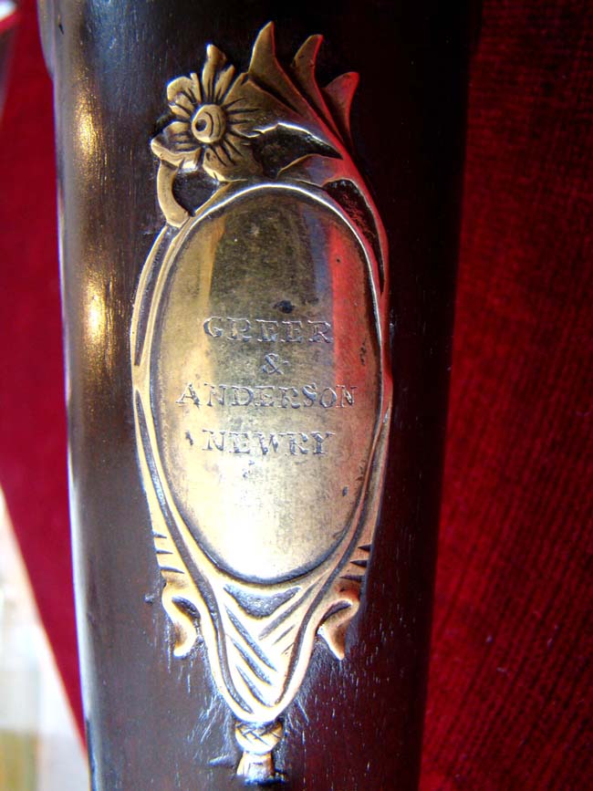 A fine and rare 18th century Irish flintlock coaching blunderbuss with rococco mounts circa 1775 — image 6